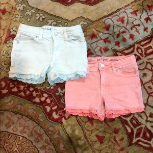 Cat and jack jean shorts